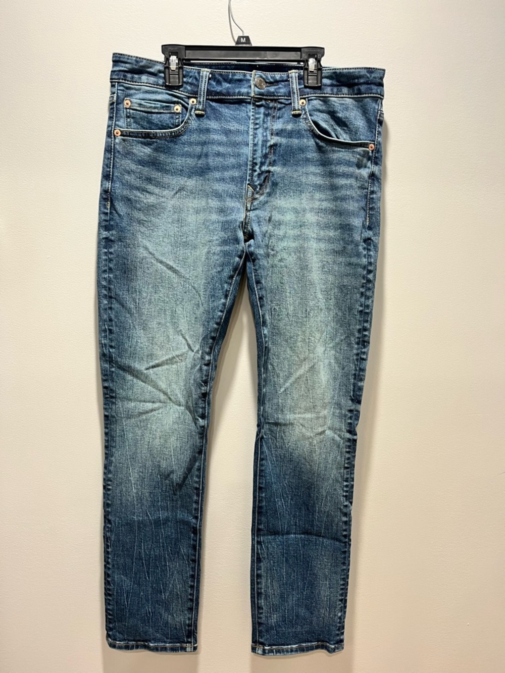 American Eagle Men's AirFlex+ Jeans 32x30 Medium Wash Indigo Denim